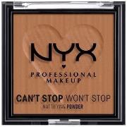 Blush &amp; poudres Nyx Professional Make Up Can't Stop Won't Stop Mat...