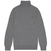 Pull Lyle &amp; Scott KN2103V COTTON MERINO-T28. MID GREY MARL