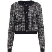 Veste Guess Yvonne Mix Denim Tweed Jacket