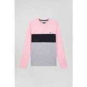 T-shirt Eden Park T-Shirt manches longues rose