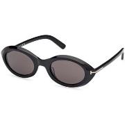 Lunettes de soleil Tom Ford FT1186 CARMEN Lunettes de soleil, Noir/Fum...