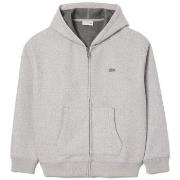 Sweat-shirt Lacoste SWEATSHIRT ZIPPÉ À CAPUCHE GRIS LOOSE FIT