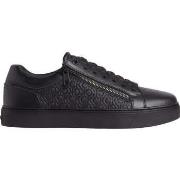 Baskets basses Calvin Klein Jeans low top lace up leisure triple black...