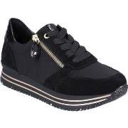 Baskets basses Remonte black casual closed ladies shoes