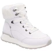 Bottines R-Evolution white casual closed ladies mid height boots