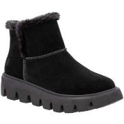 Bottines R-Evolution black casual closed ladies mid height boots