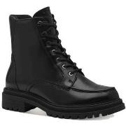 Bottines Tamaris lace boot black leather