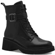 Bottines Tamaris lace boot black leather