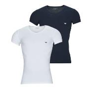 T-shirt Emporio Armani V NECK T-SHIRT SLIM FIT PACK X2