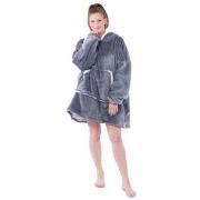 Pyjamas / Chemises de nuit Kindy Sweat plaid cape cocooning en sherpa