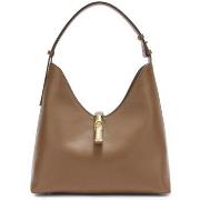 Sac a main Furla Sac Drop en cuir lisse cognac