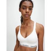 Brassières Calvin Klein Jeans 000QF1654E BRALETTE-100 WHITE