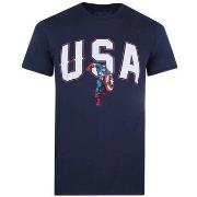 T-shirt Captain America USA