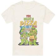 T-shirt Teenage Mutant Ninja Turtles Pizza This