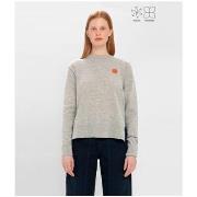 Pull Loreak Mendian Loreak New Dot Woman Sweater Light Grey