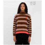 Pull Loreak Mendian Loreak Kadabi Dot Sweater Tobacco