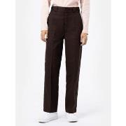 Pantalon Dickies ELIZAVILLE DK0A4XKB-DBX DARK BROWN