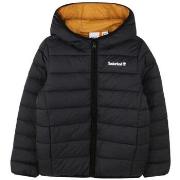 Veste enfant Timberland DOUDOUNE À CAPUCHE ENFANT NOIRE