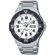 Montre Casio Montre Homme DIVER 100M Blanc Argenté (Ø 44,5 mm)