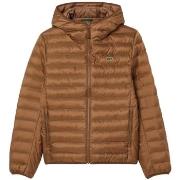 Blouson Lacoste Doudoune a capuche homme Ref 64570 SIX Marron