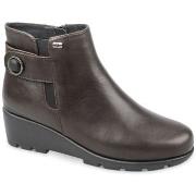 Bottines Valleverde VS10413-MARRONE