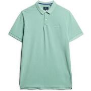 Polo Superdry Polo pique classique mc vert