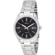 Montre Casio Montre Homme DATE Noir Argenté (Ø 39 mm)