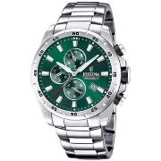 Montre Festina Montre Homme F20463/3 Vert Argenté