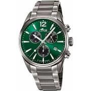 Montre Lotus Montre Homme 18682/4 Vert Argenté