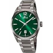 Montre Lotus Montre Homme 18684/4 Vert Argenté