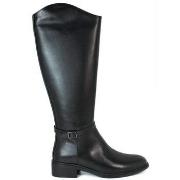 Bottes Aplauso BOTA DE MONTAR CAÑA ALTA NEGRA DE PIEL 02