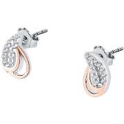 Boucles oreilles Cleor Boucles d'oreilles en argent 925/1000 et zircon