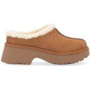 Ville basse UGG New Heights Sabot confortable en cuir et daim