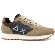 Chaussures Sun68 Running Jaky Bicolor Sneaker Uomo Beige Z44114