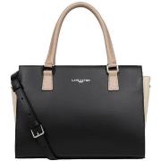 Sac à main LANCASTER Sac a main Ref 38651 noir beige 29*21*13 cm