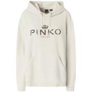 Sweat-shirt Pinko Pink beige hoodie