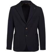 Veste Outfit Veste bleue imprimable 2 boutons