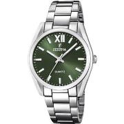 Montre Festina Montre Homme F20622/4 Vert Argenté