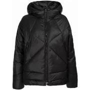 Blouson Pinko Rose courte noir igloo vers le bas