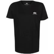 T-shirt Alpha T-shirt de base noir