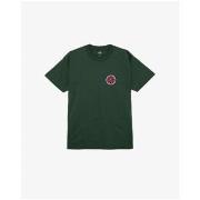 T-shirt Obey T-shirt Peace Wheel Homme Forest Green