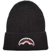 Chapeau Sprayground beanie noir patch