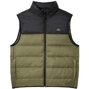 Blouson Lacoste Water-Repellent Gilet Khaki/Black