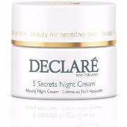 Hydratants &amp; nourrissants Declaré 5 Secrets Night Cream