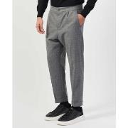 Pantalon BOSS Pantalon Tapered Fit en flanelle stretch