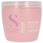 Soins cheveux Alfaparf SEMI DI LINO MOISTURE nutririve mask 500 ml