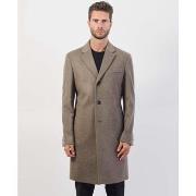 Manteau BOSS Manteau homme en laine vierge et cachemire