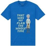 T-shirt Rick And Morty My Plan