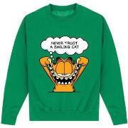 Sweat-shirt Garfield Smiling Cat