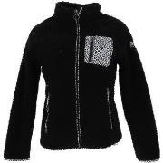 Polaire Angele Denise veste sherpa noir l